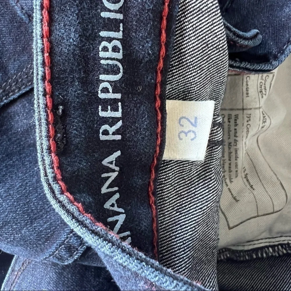 Banana Republic Denim Leggins Jeans in Dark Blue Size 32